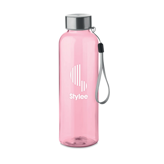 Бутылка RPET  500ml, прозрачно-розовый-3