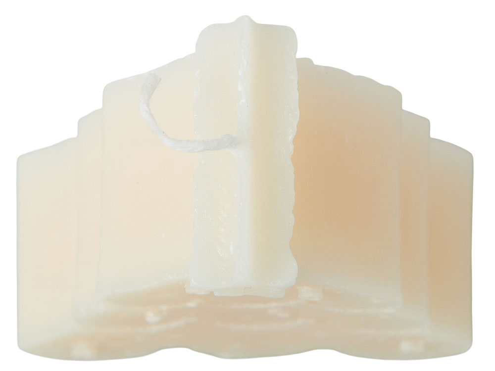 Свеча Елочка, молочный-3