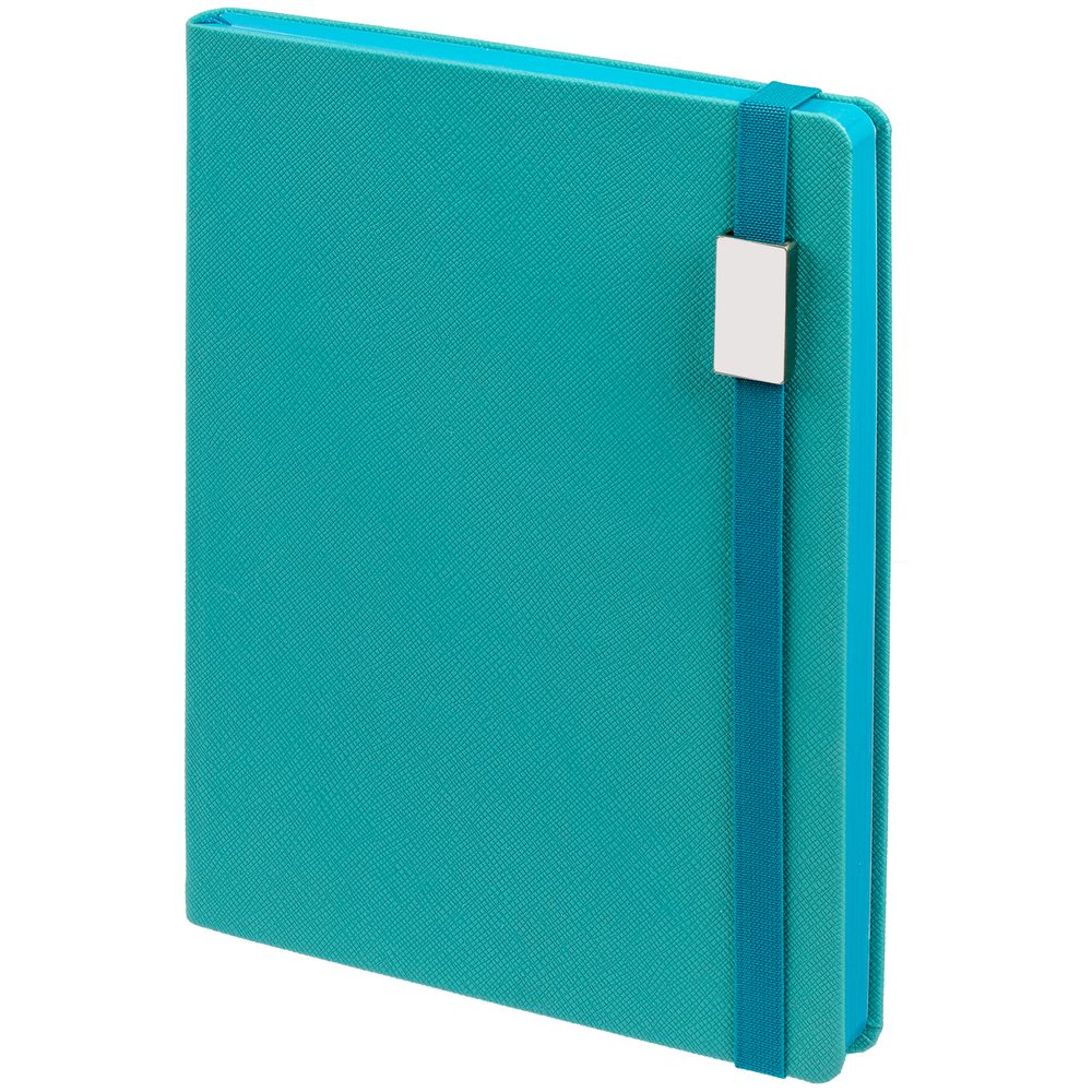 Ежедневник Must Metal, датированный, бирюзовый-0