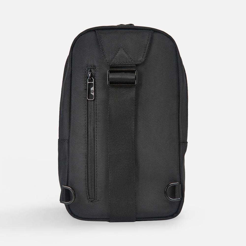 Рюкзак на одно плечо Discovery M, черный-2