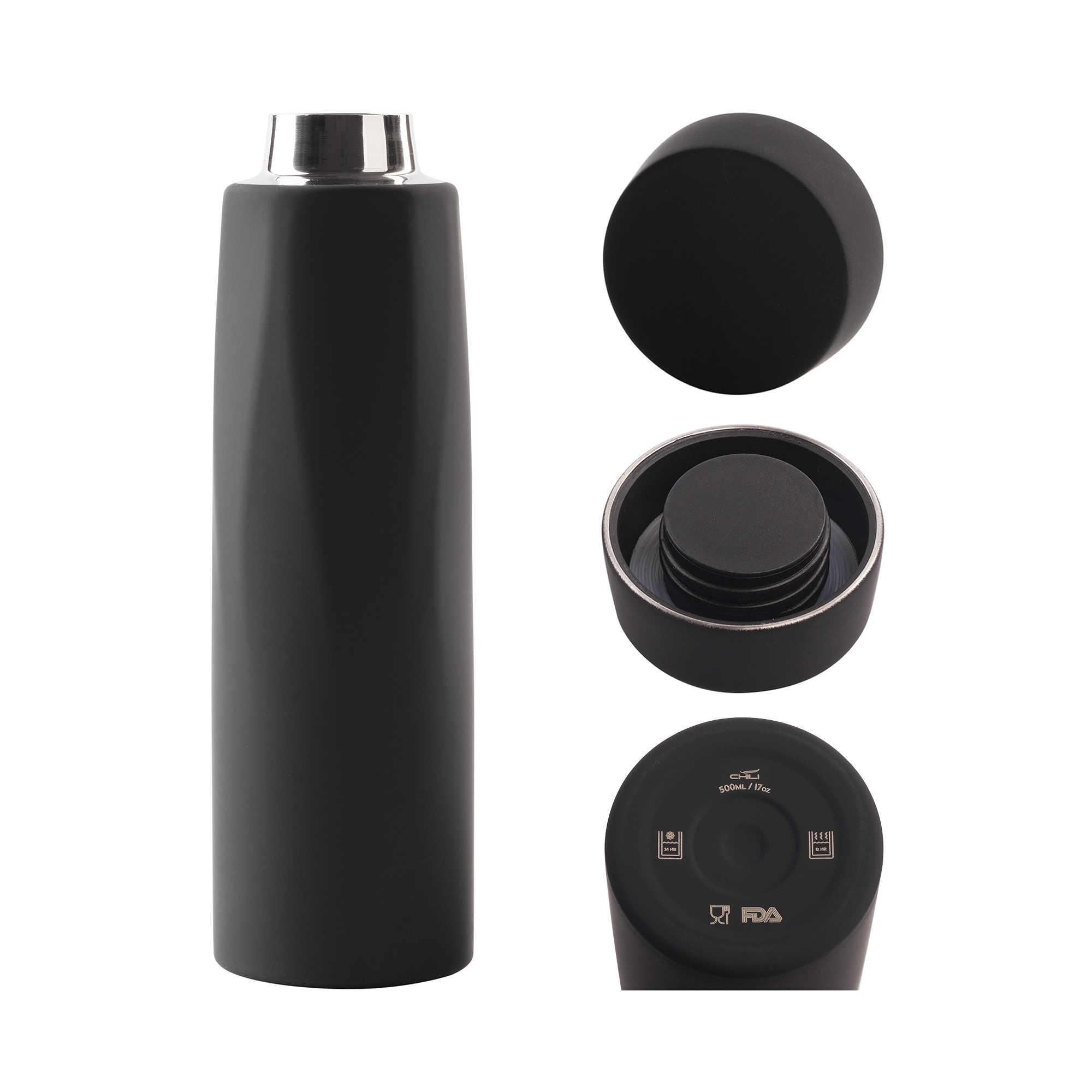 Термос "Calypso" 500 мл, покрытие soft touch, коробка-1