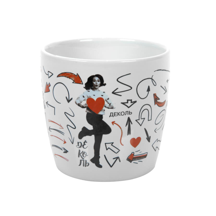 Кружка MILK ,  глянцевое покрытие, белый-2