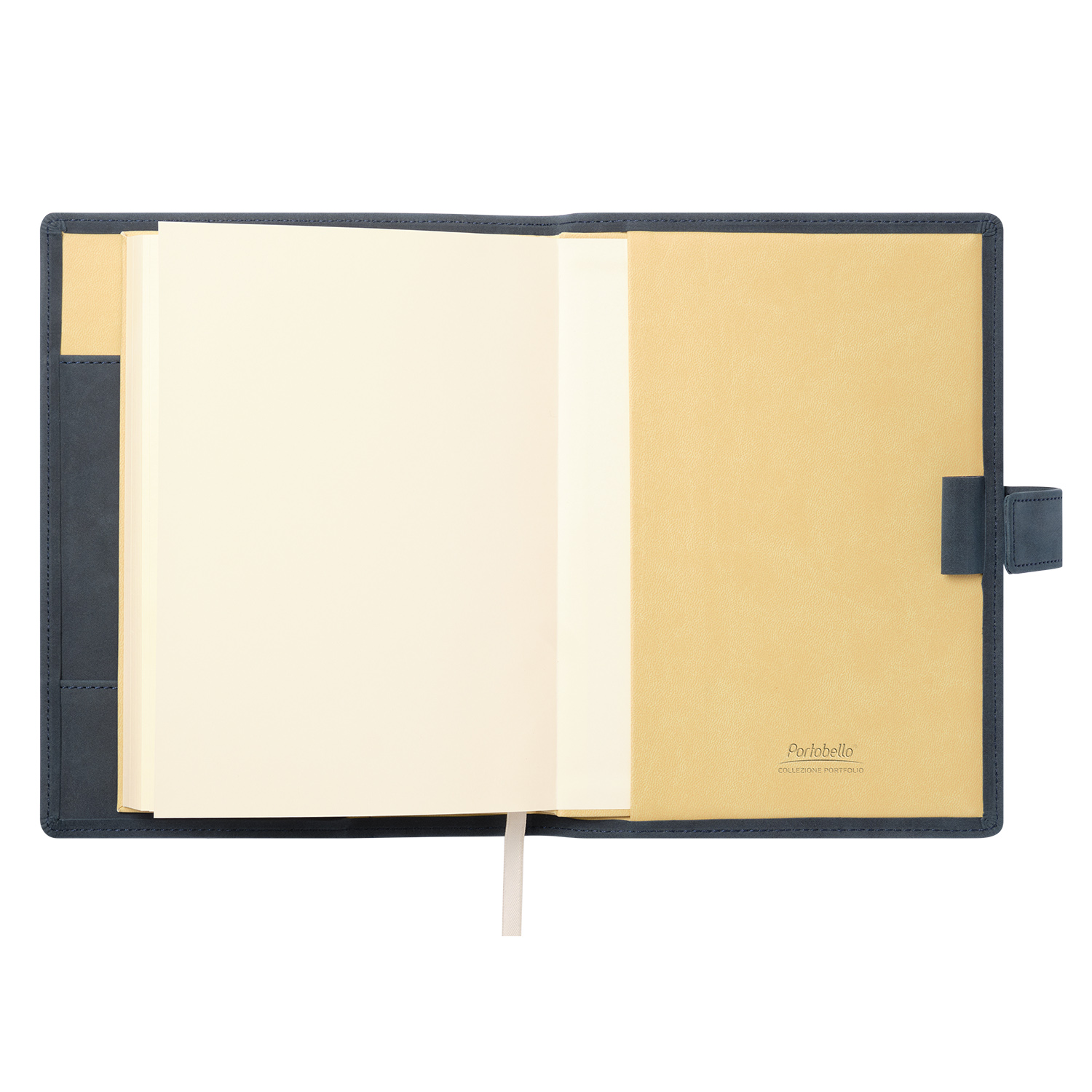 Ежедневник-портфолио Royal NEO недатированный в подарочной коробке, синий-8