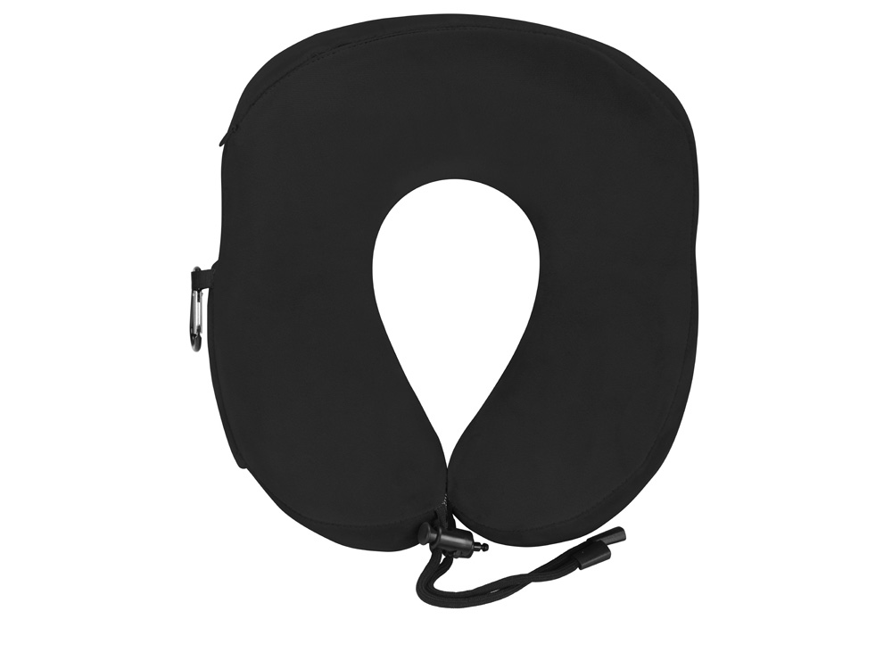 Подушка Dream с эффектом памяти, с кармашком, черный-4