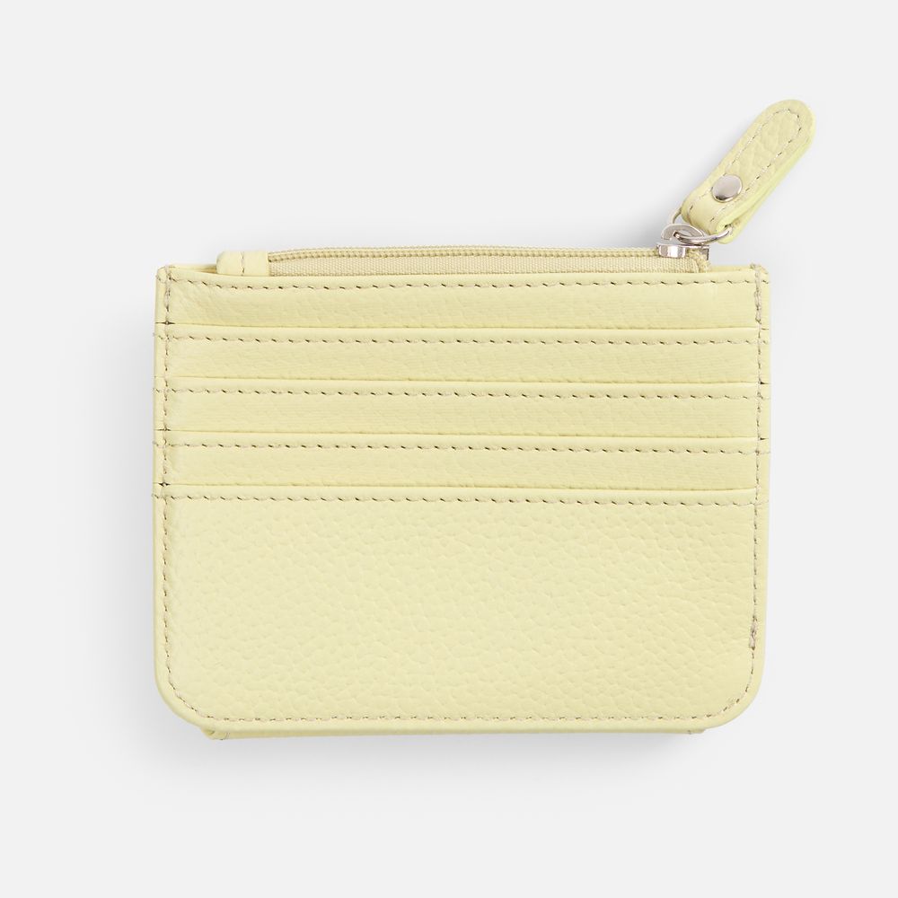 Картхолдер на молнии Unison, светло-зеленый-2