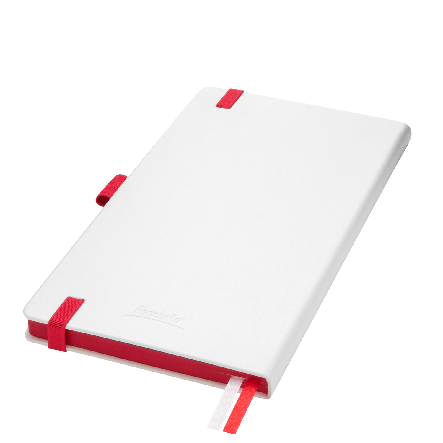 Ежедневник Arctic недатированный, белый/красный-2