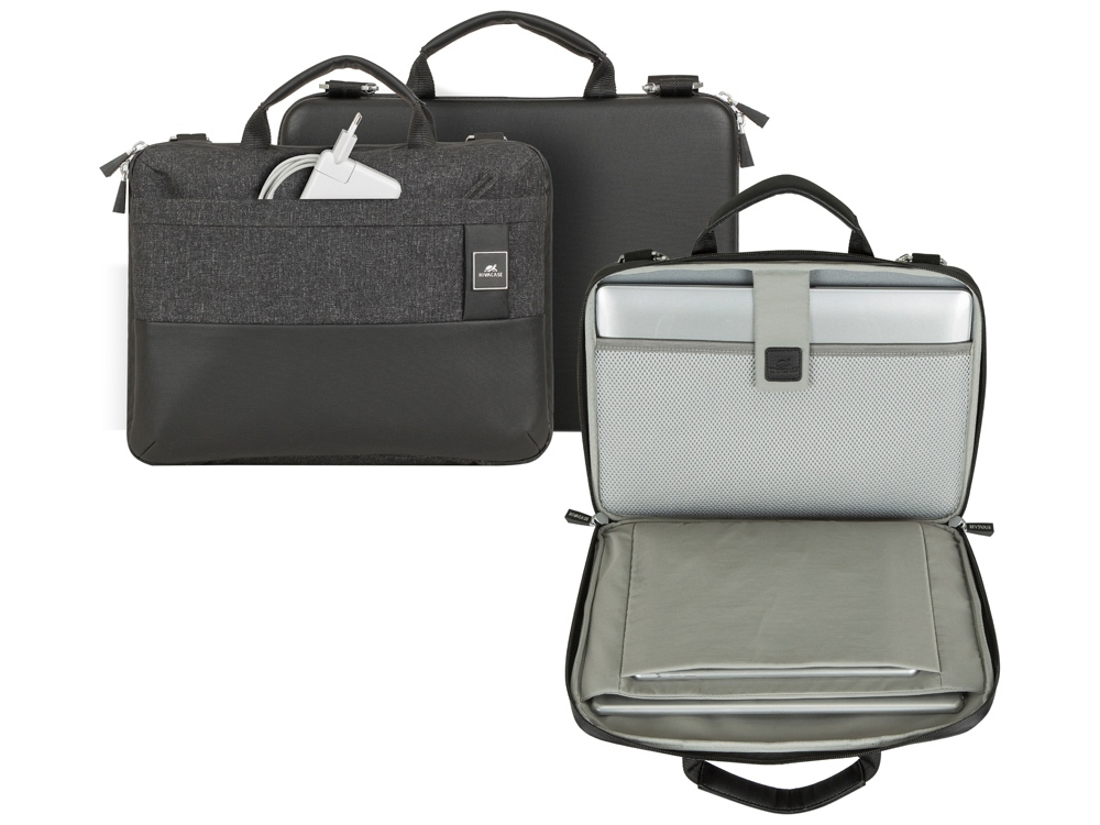 Сумка для MacBook Pro и Ultrabook 13.3 8823, черный меланж-13