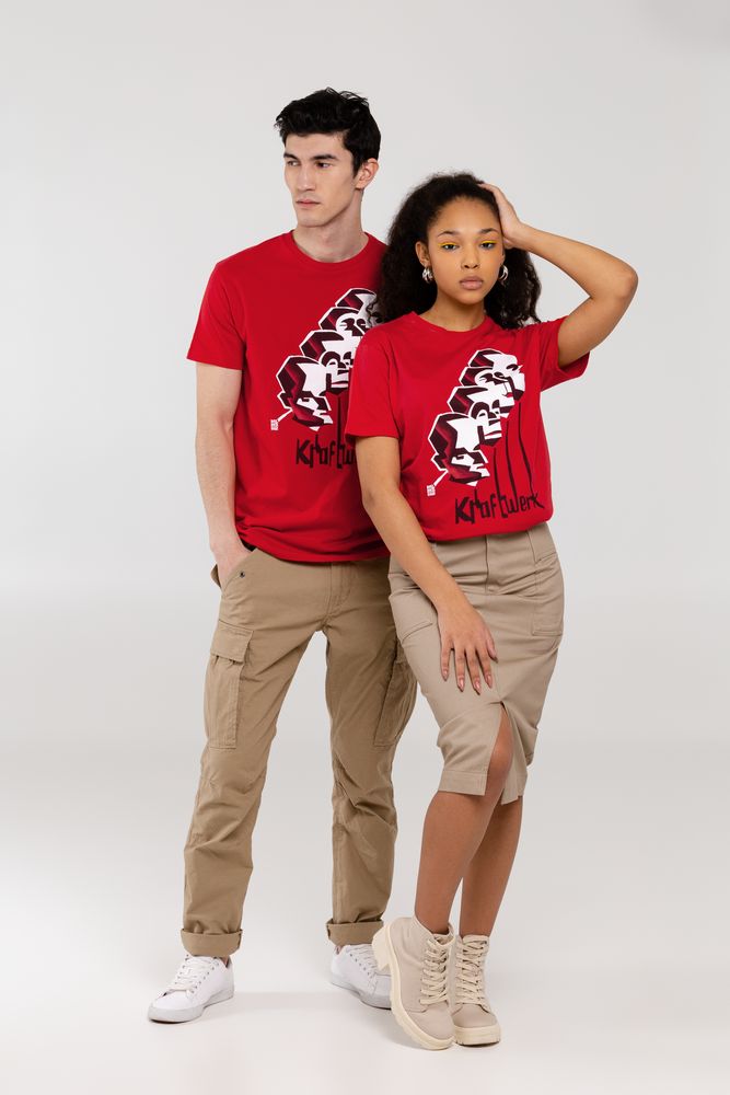 Футболка «Меламед. Kraftwerk», красная-4