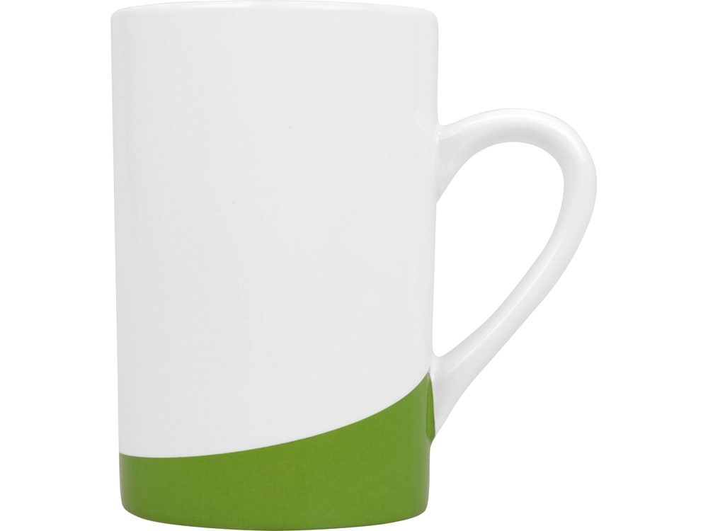 Кружка Мерсер 320мл, белый/зеленый-1