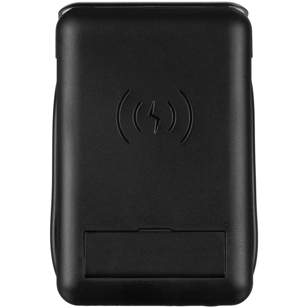 Органайзер с беспроводной зарядкой и набором адаптеров Octopod, черный-2