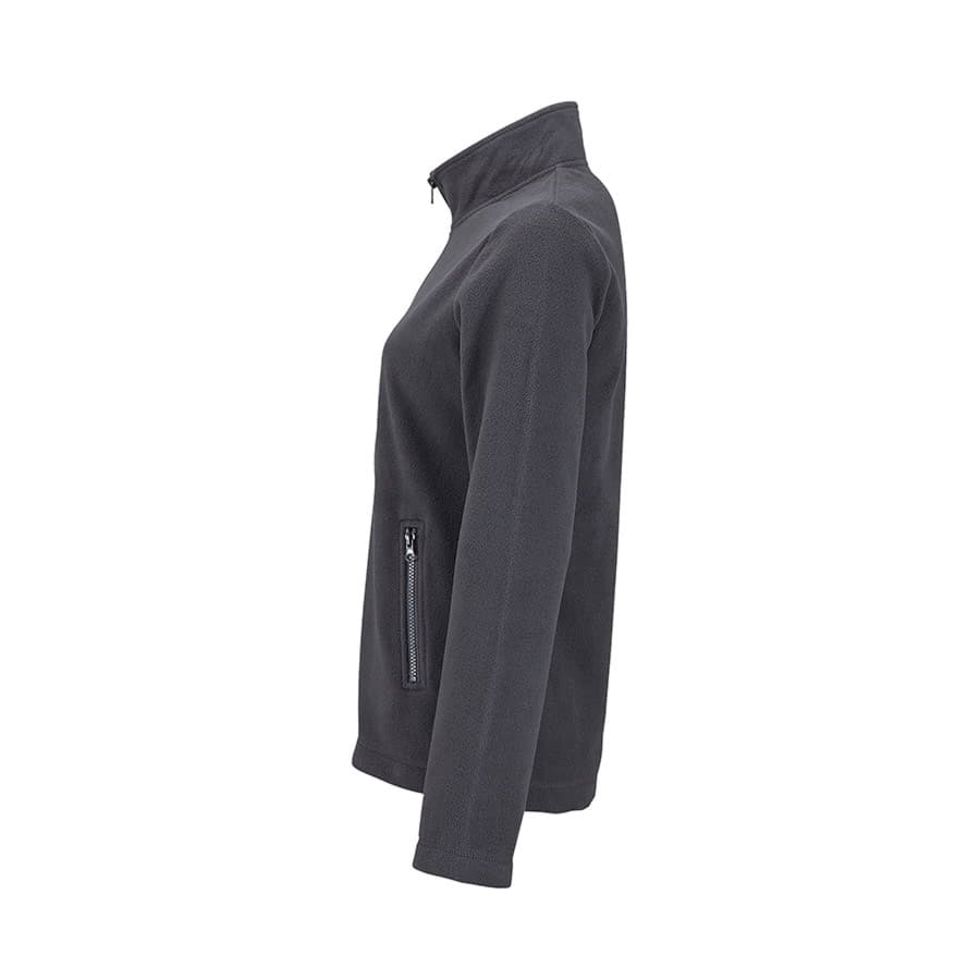 Толстовка женская флисовая NORMAN WOMEN 220, темно-серый-3