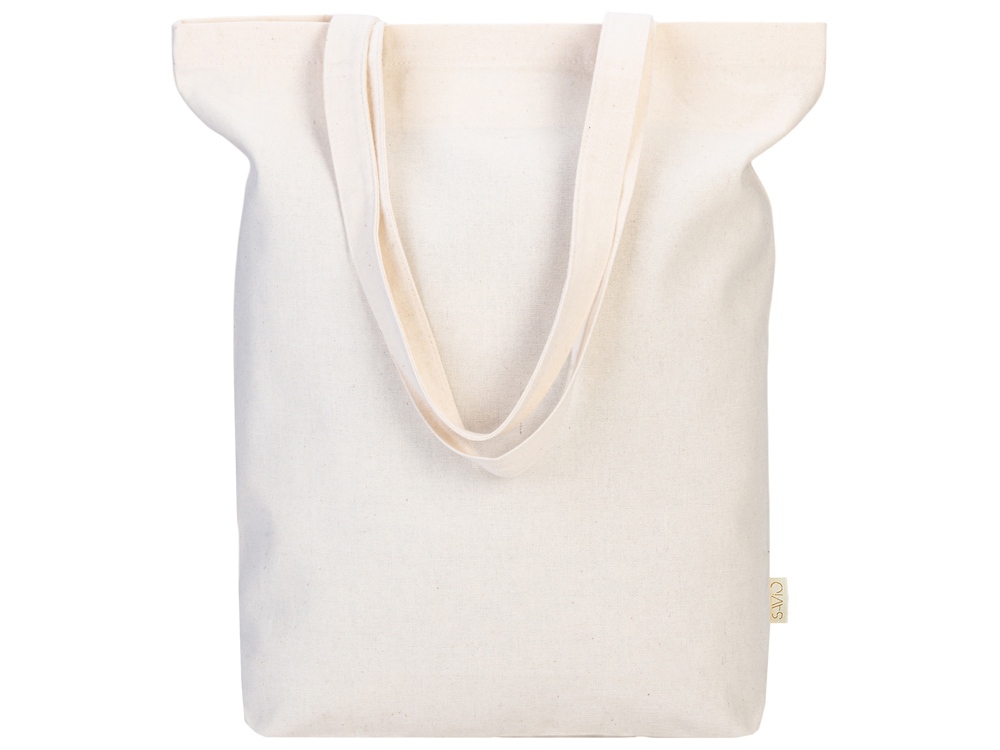 Сумка Fixy из переработанного хлопка с фиксирующей эластичной лентой, натуральный-1