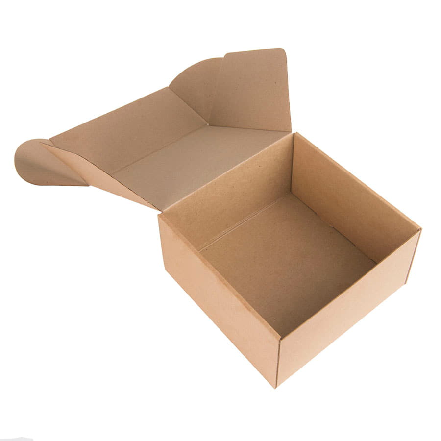 Коробка подарочная BOX, размер 20,5 x 21 x 11см, коричневый-2