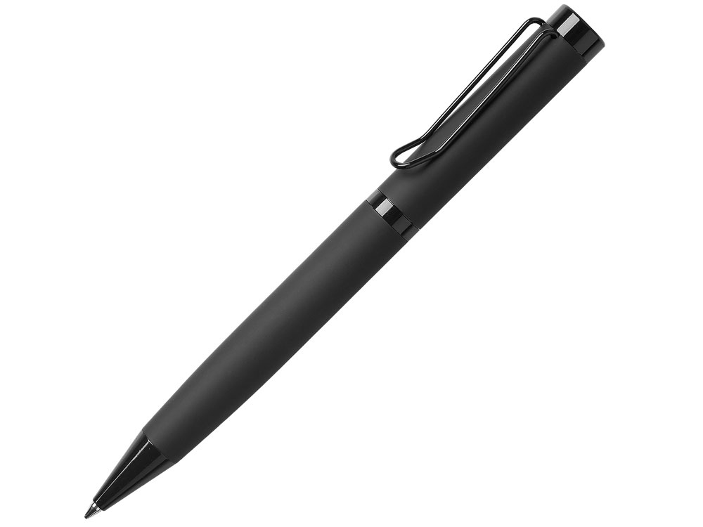 Подарочный набор из 2-х ручек Black Lama soft-touch, черный-3