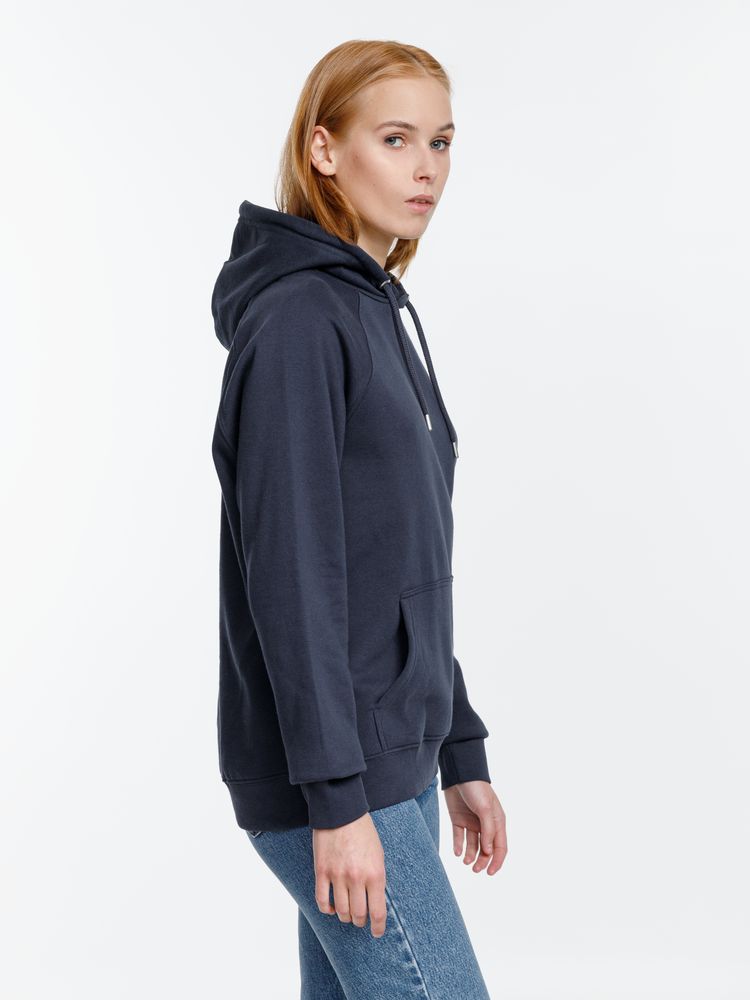 Толстовка унисекс Stellar, темно-синяя-6