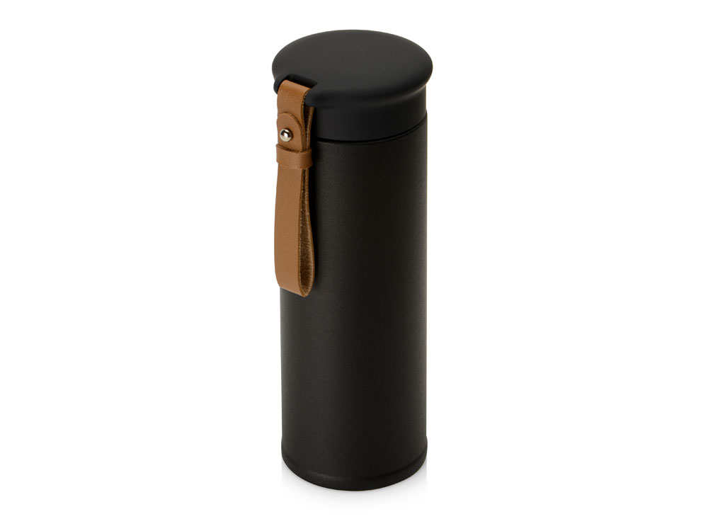 Вакуумный термос Engage, 450 мл, черный-0