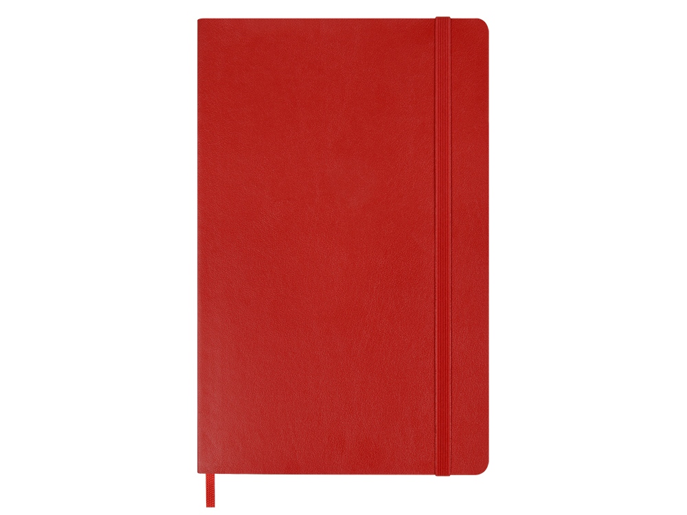 Записная книжка Moleskine Classic Soft (в линейку), Large (13х21см), красный-3