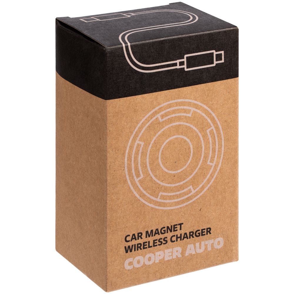 Держатель для смартфона Cooper Auto Wireless с беспроводной зарядкой, черный-6