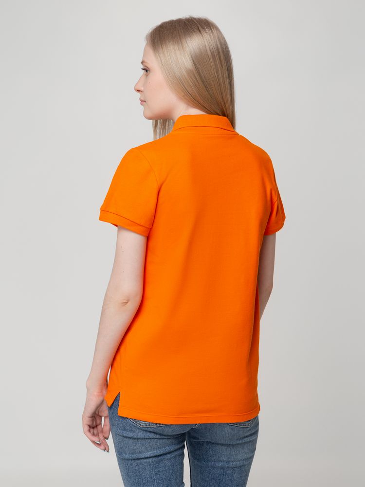 Рубашка поло женская Virma Lady, оранжевая-7