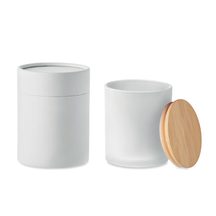 Арома свеча, белый-3