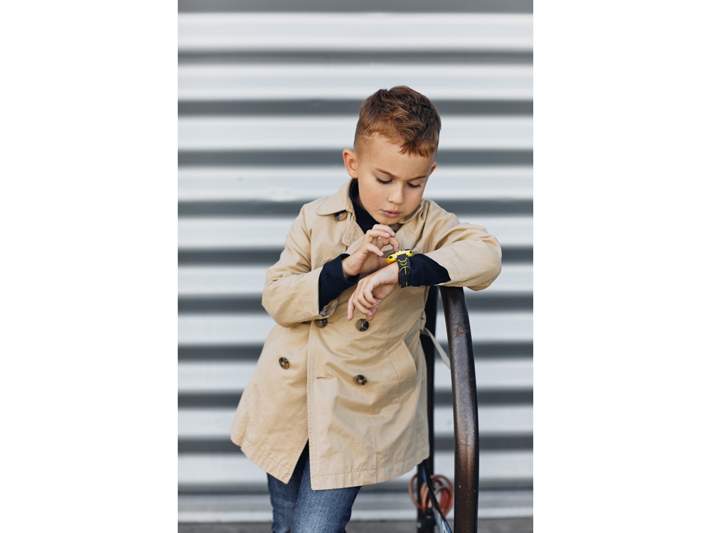 Детские часы Canyon Tony KW-31, желто-серый-9