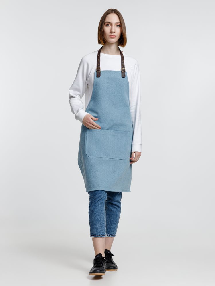 Фартук Denim Team, голубой джинс-4