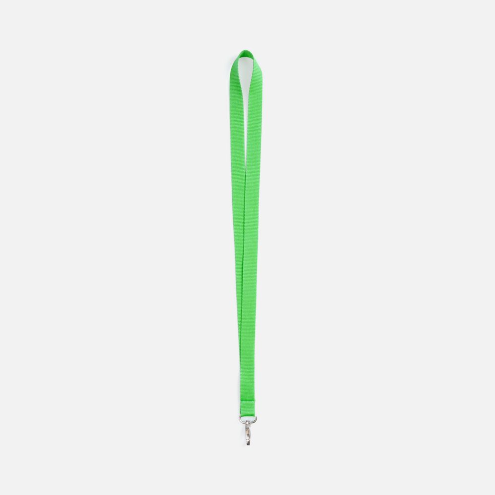 Лента для бейджа Pin, зеленая-0