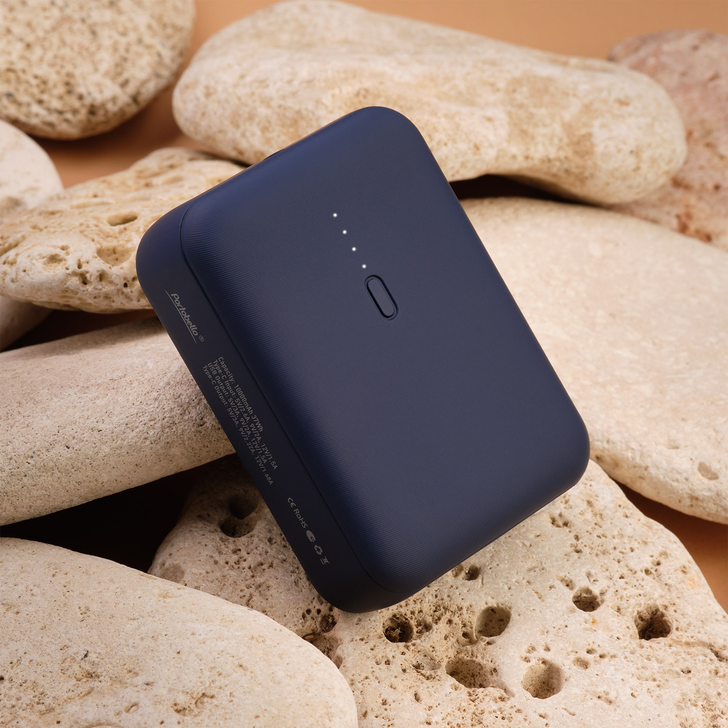 Внешний аккумулятор с функцией быстрой зарядки Формула (Formula) 10000 mAh, синий-12