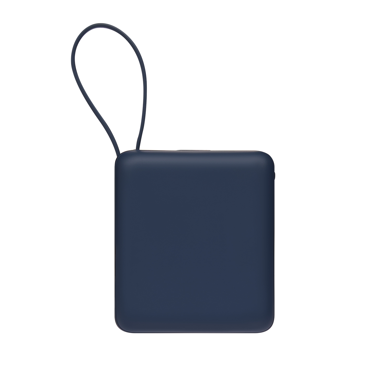 Внешний аккумулятор с подсветкой Ritter PD 10000mAh с функцией беспроводной зарядки 15W, синий-5