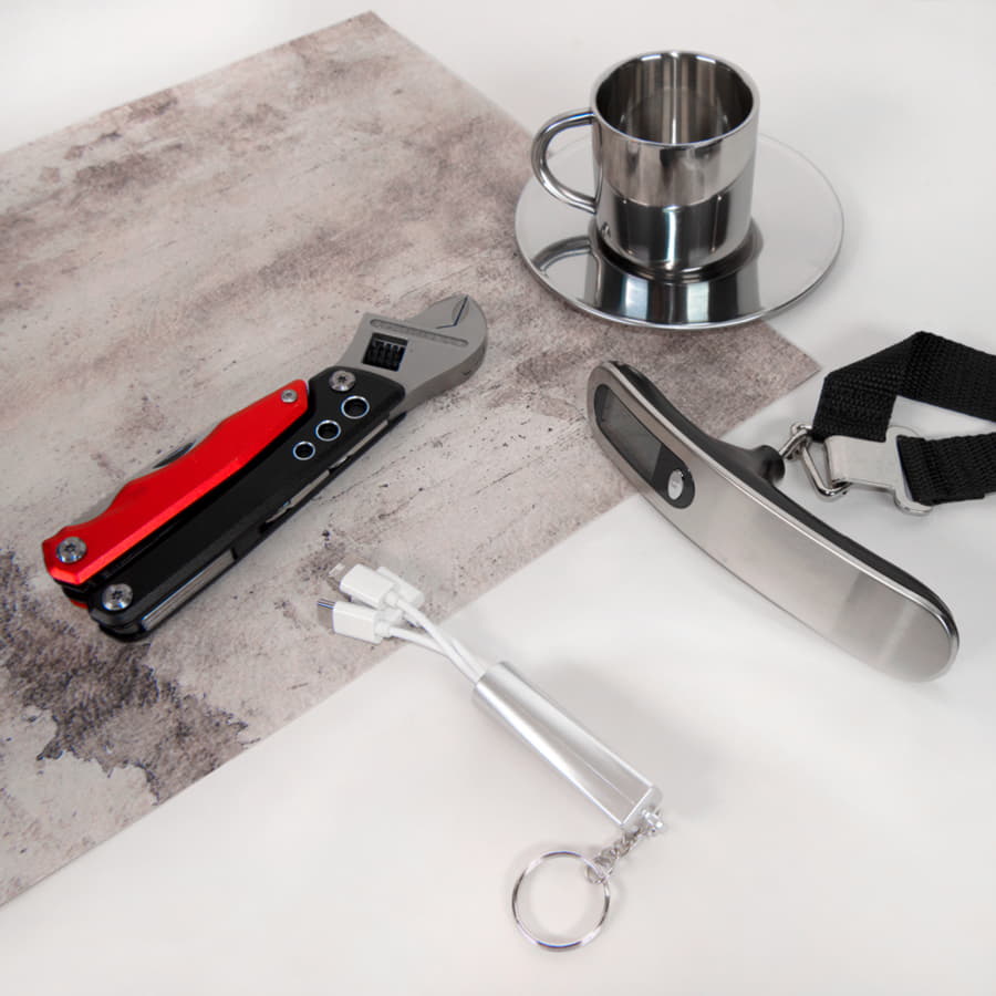 Мультиинструмент "Forth"  (8 функций), черный, красный-2