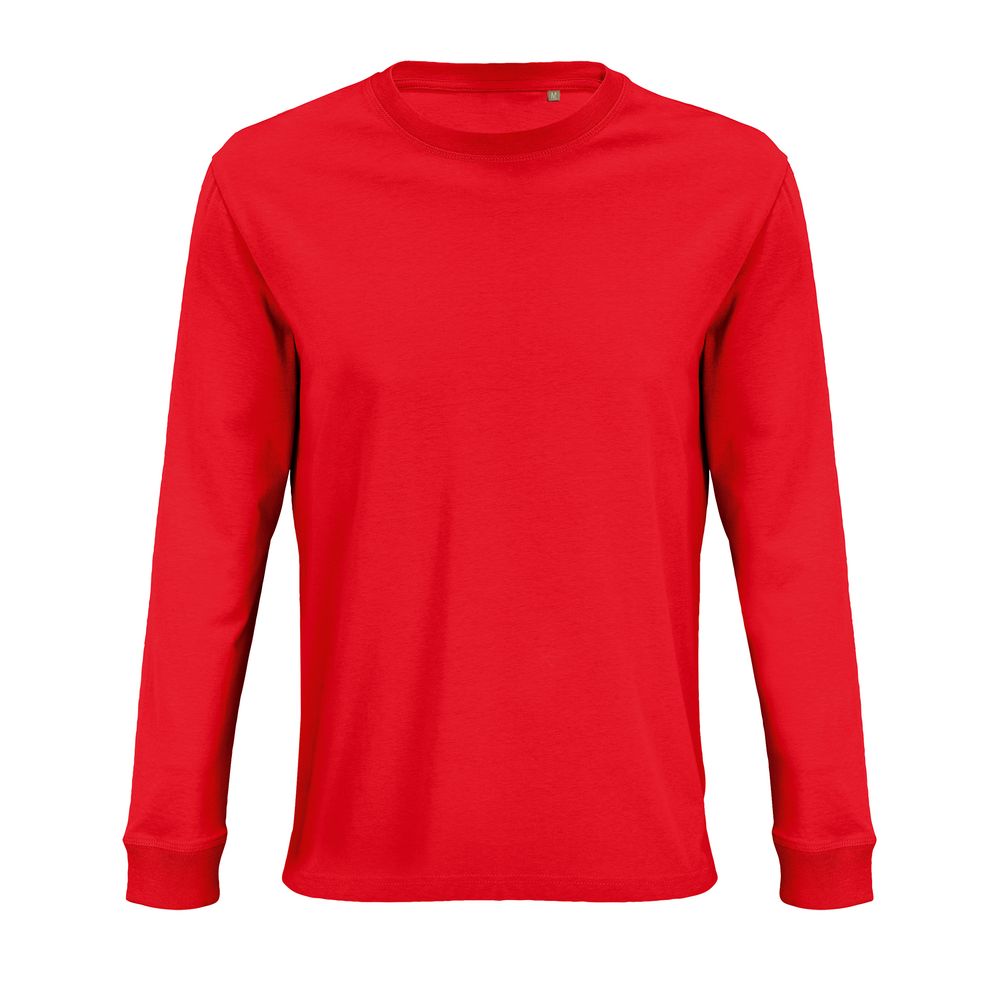 Футболка унисекс с длинным рукавом Pioneer LSL, красная-0