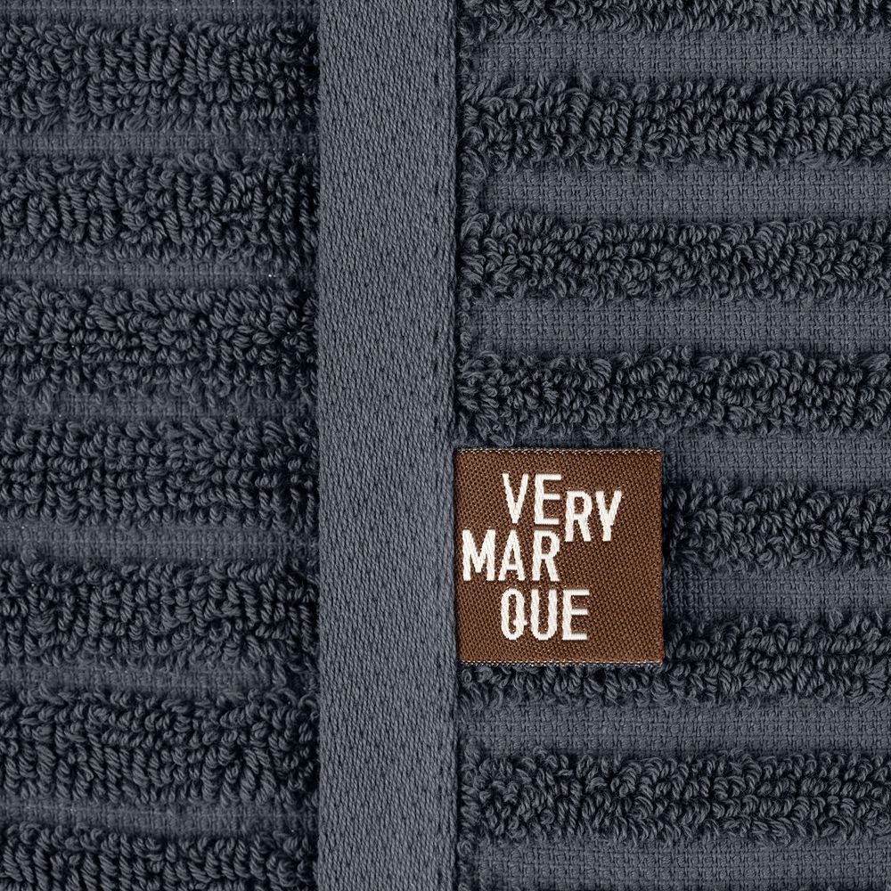 Полотенце Farbe, среднее, темно-серое-3