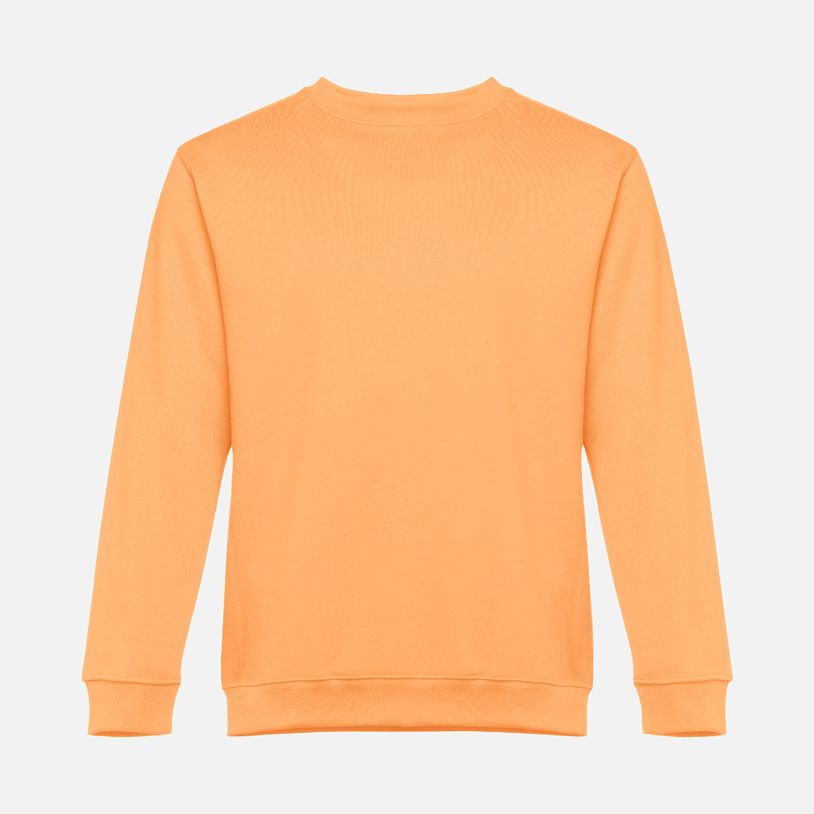Свитшот унисекс Delta, светло-оранжевый-0