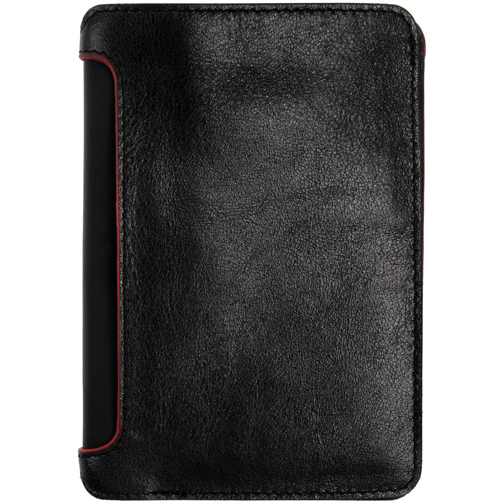 Автобумажник Arrival, черный с красным-1