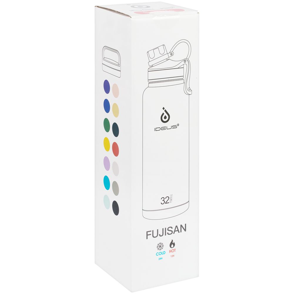 Термобутылка Fujisan XL 2.0, серая-6