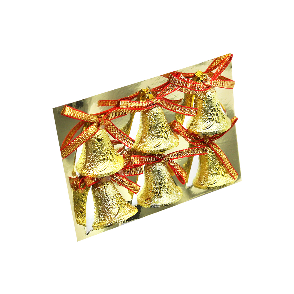 Набор пластиковых колокольчиков, Золотой-0