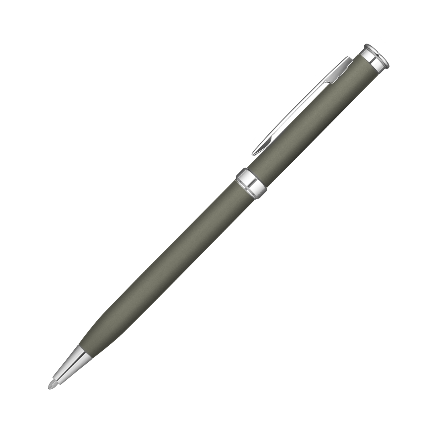 Шариковая ручка Benua, серая-0