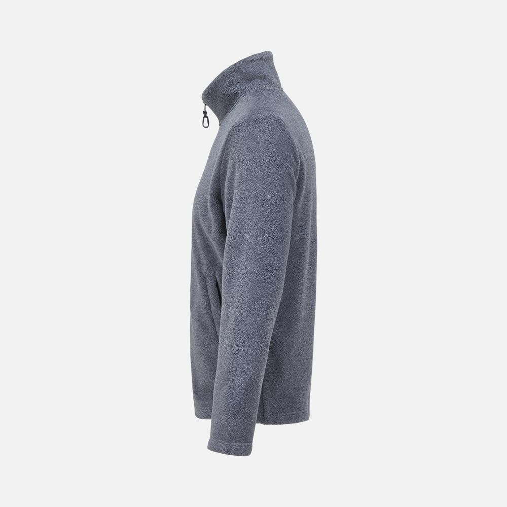 Куртка флисовая унисекс Nitro, серый меланж-3