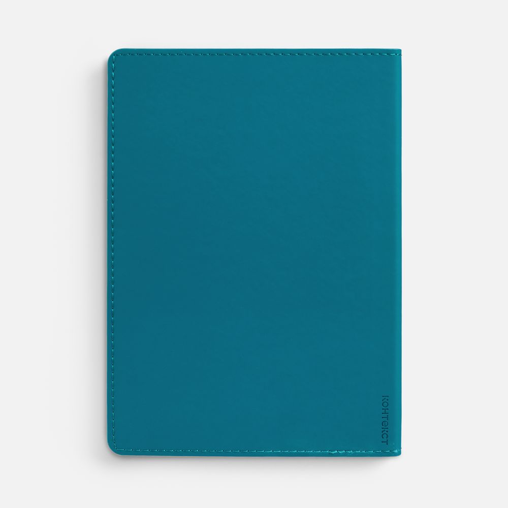 Ежедневник Tact, недатированный, бирюзовый-3