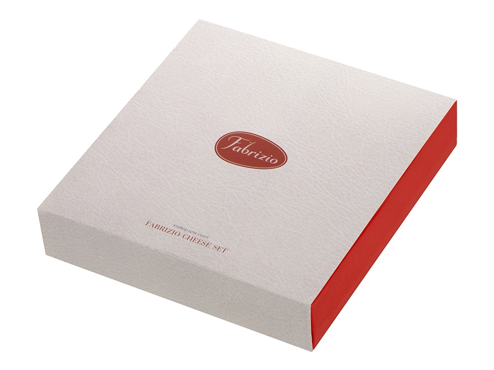 Набор для сыра с приборами Fabrizio, черный-13