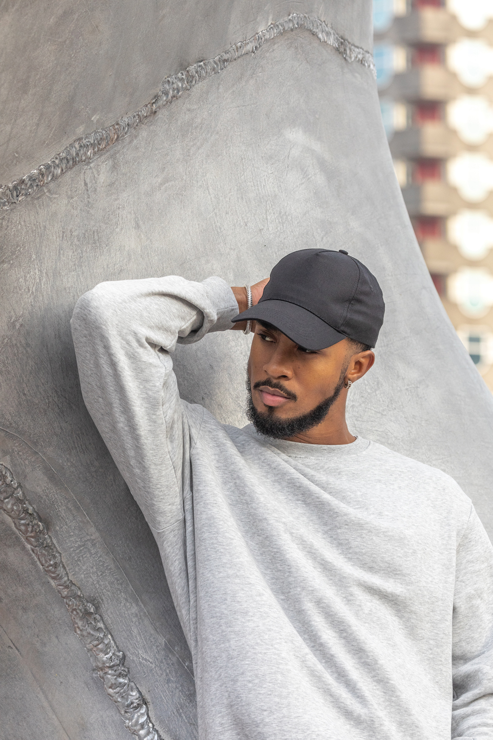 Бейсболка Impact из переработанного хлопка AWARE™, 5 клиньев, 190 г/м2-10