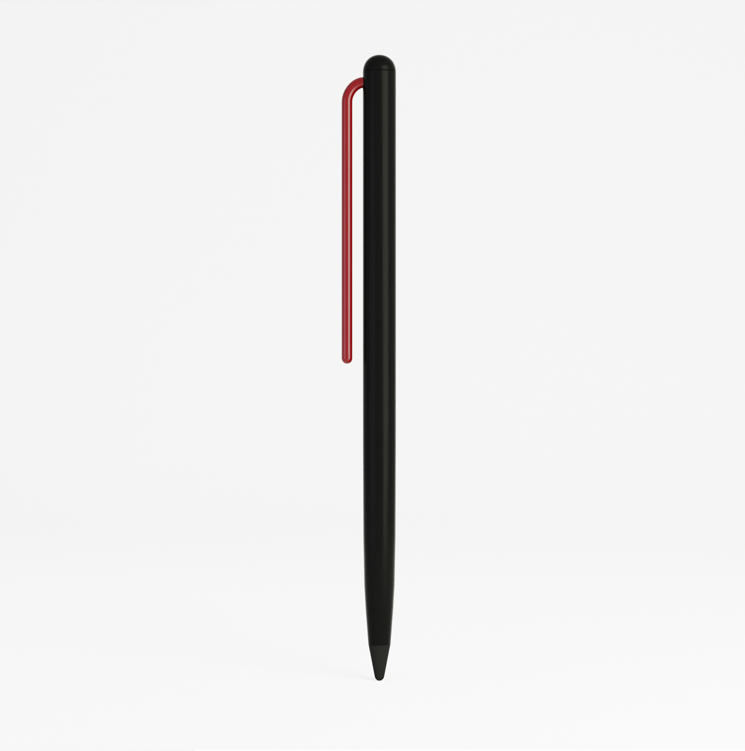 Карандаш GrafeeX с красным клипом в чехле-3