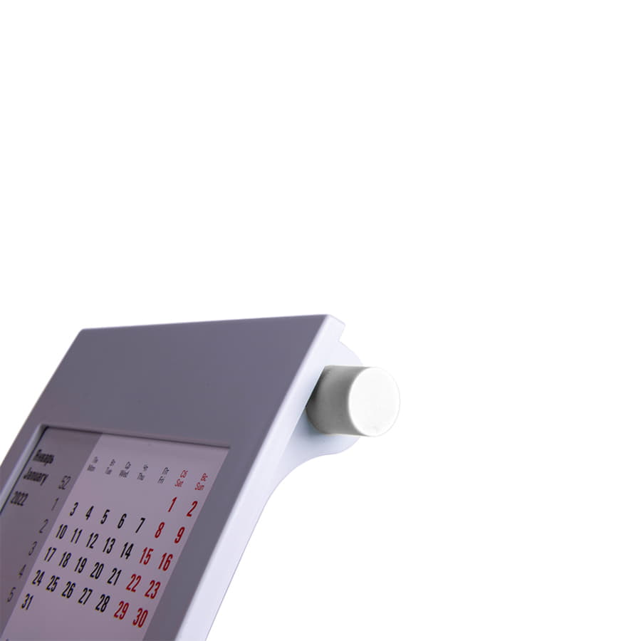 Календарь настольный, календарная сетка на 2023 - 2024 г. , белый, серый-2