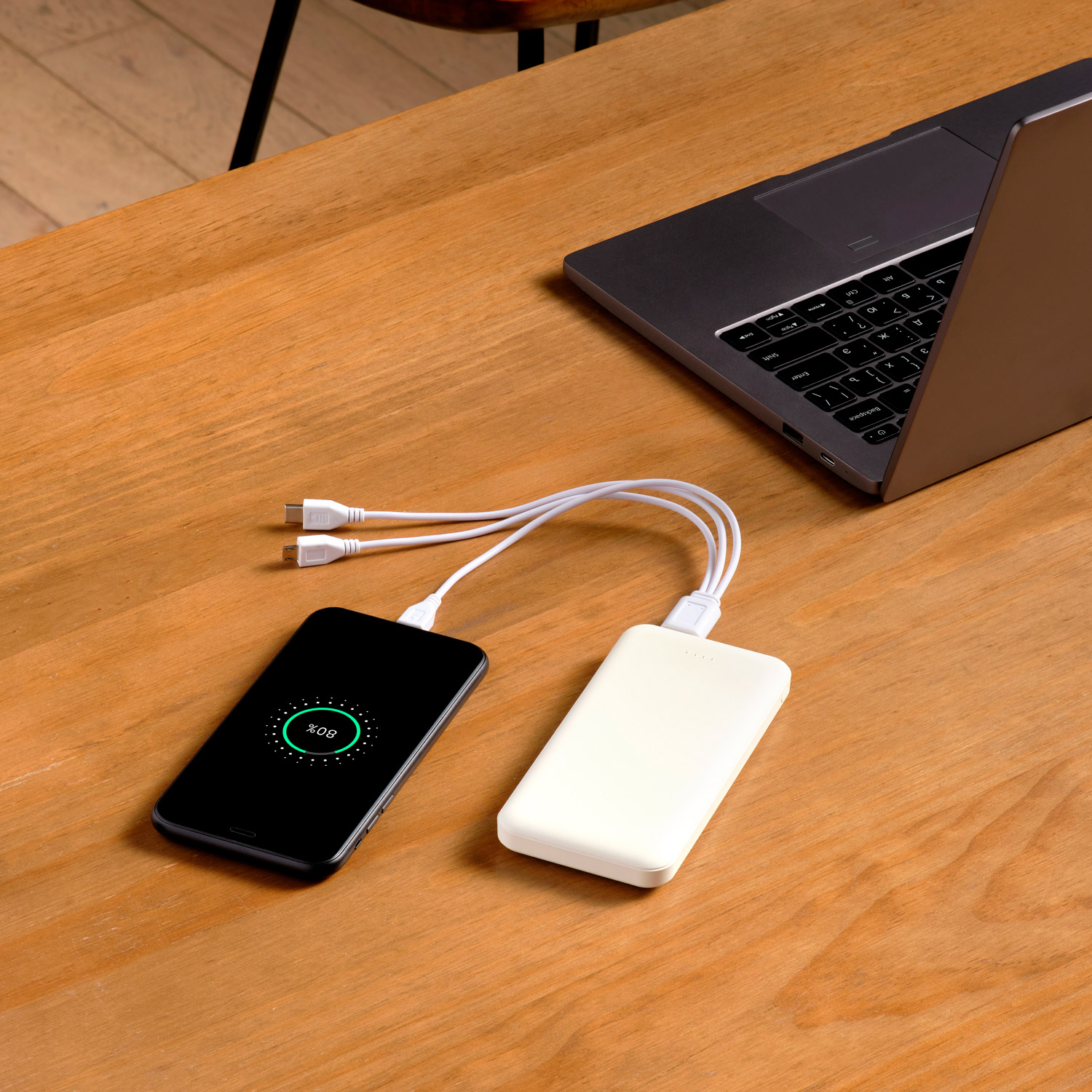 Внешний аккумулятор Элари Плюс (Elari Plus) 10000 mAh, белый-12