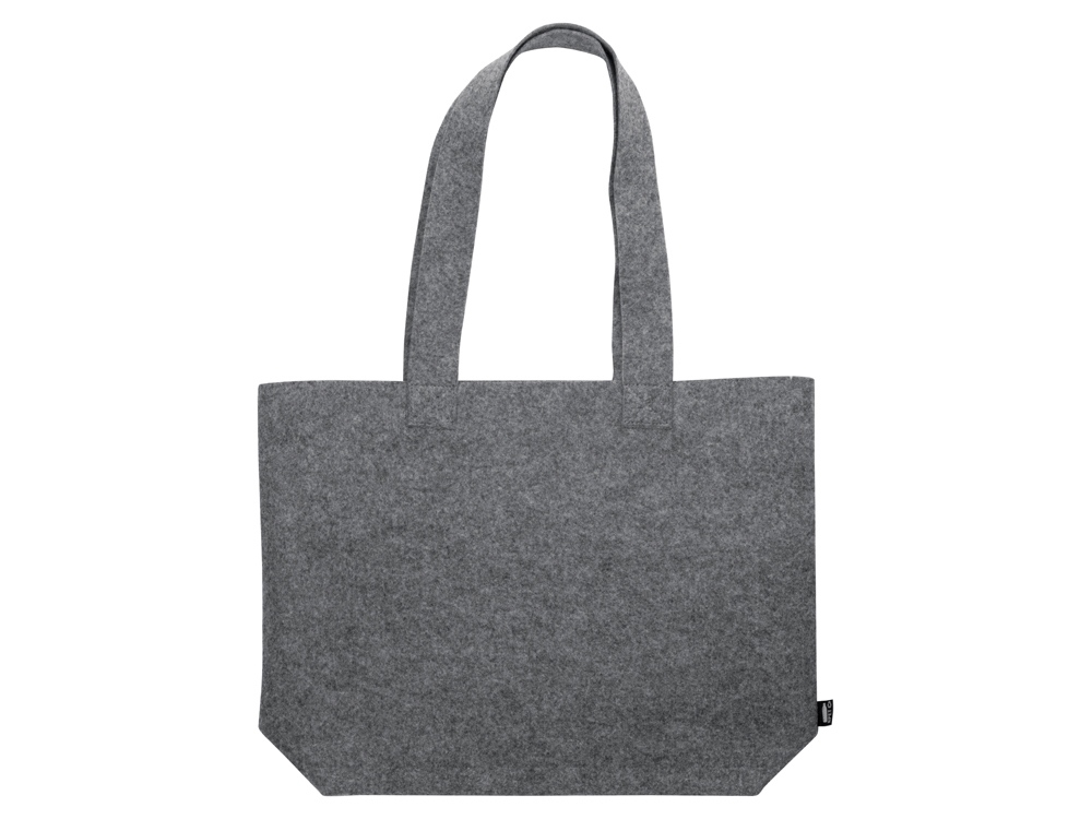 Шоппер фетровый Stratum горизонтальный из переработанного пластика-3