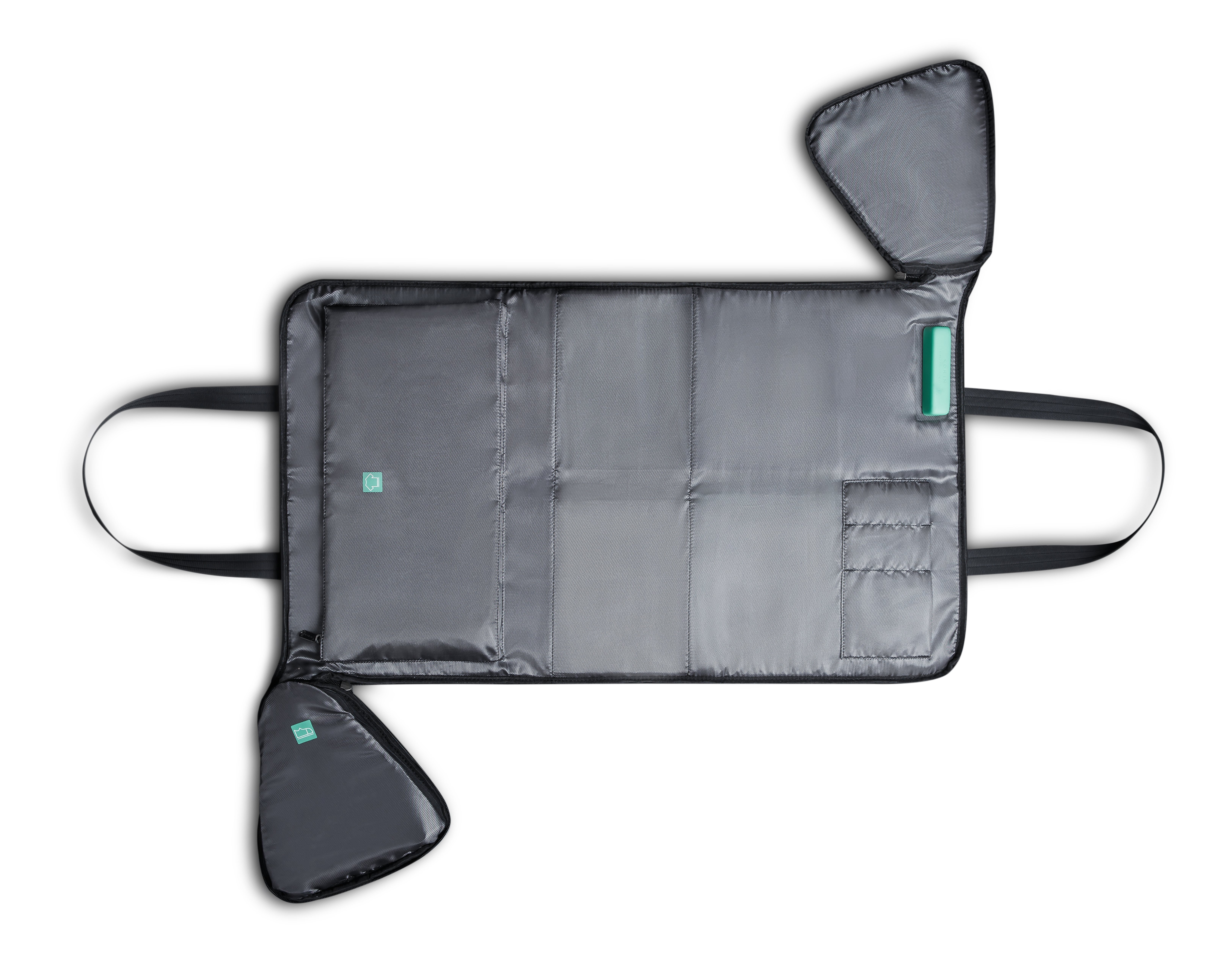 Спортивная сумка FlexPack Gym 49х26х23 см, темно-серая-8