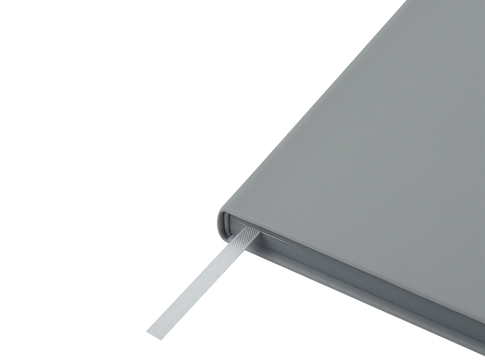 Ежедневник А5 Megapolis Color New soft-touch, светло-серый-5