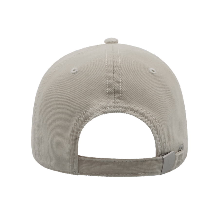 Бейсболка CREEP, 6 клиньев, металлическая застежка, светло-серый-5