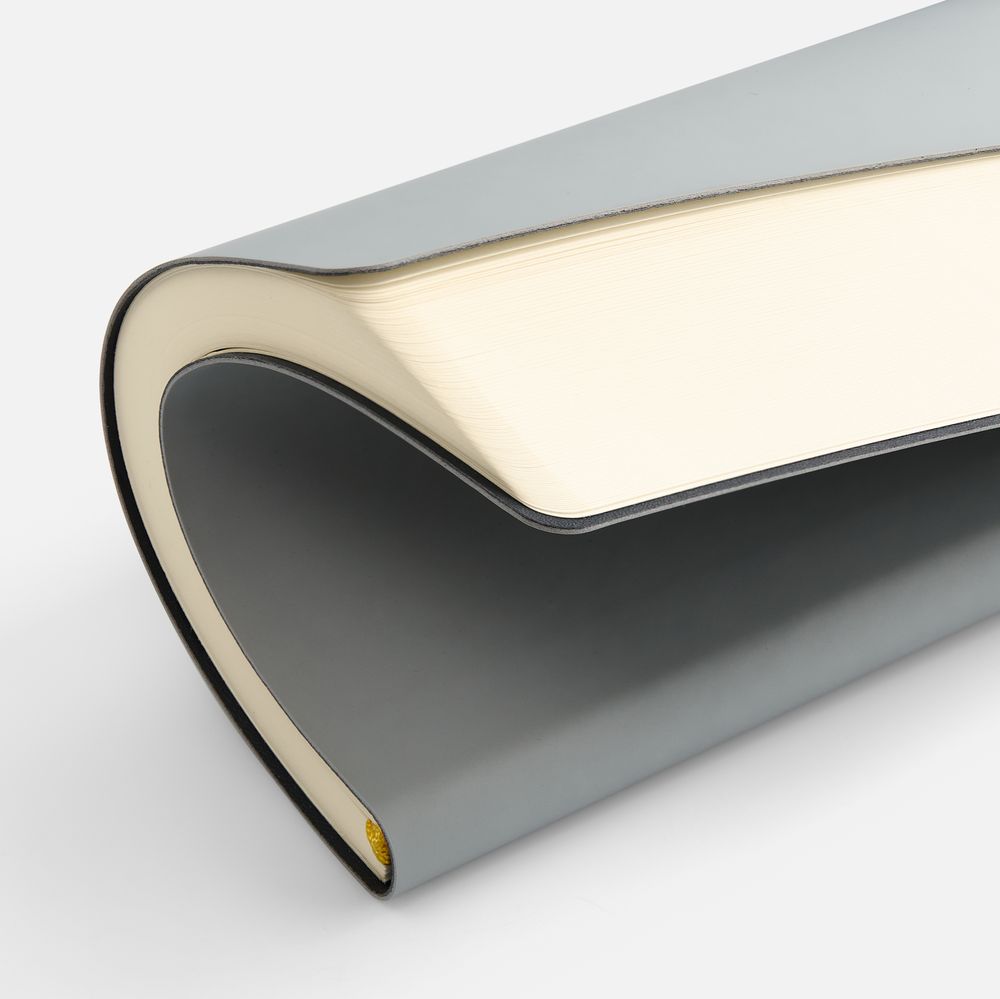 Ежедневник Flex Shall New, недатированный, серый-4