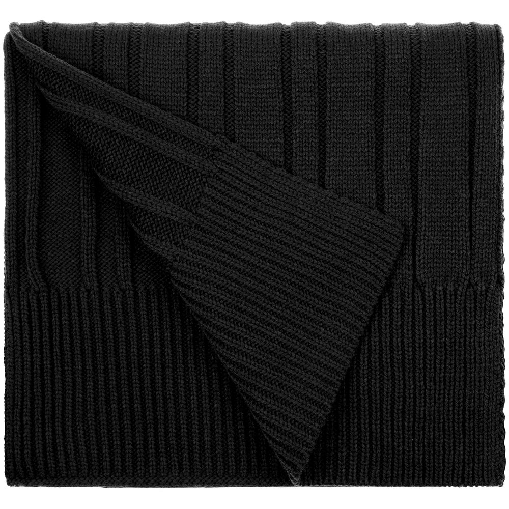 Шарф Knit Beat, черный-0
